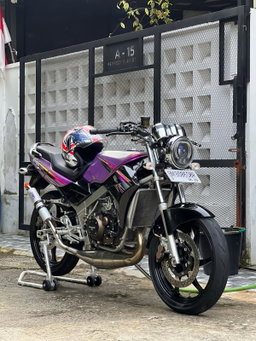 KN 150 R Modifikasi Purple
