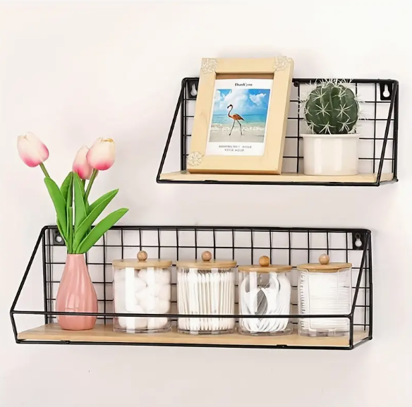 4pcs Contemporary Acrylic Jars with Wooden Lids_3
