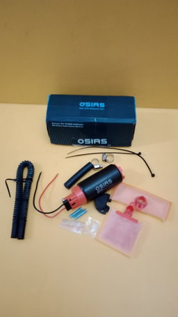   OSIAS 340LPH Fuel Pump Universal In-Tank | High Flow 12V Petrol E85 | Turbo/NA Modified Car Support 600HP