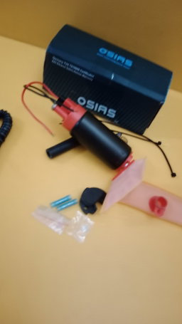   OSIAS 340LPH Fuel Pump Universal In-Tank | High Flow 12V Petrol E85 | Turbo/NA Modified Car Support 600HP