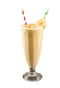 Licuado de plátano 