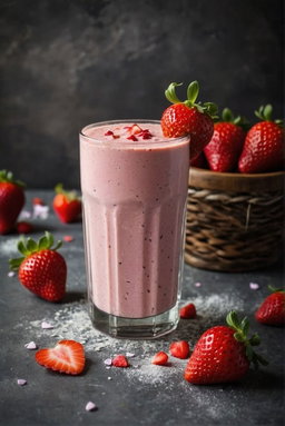 Licuado de fresa