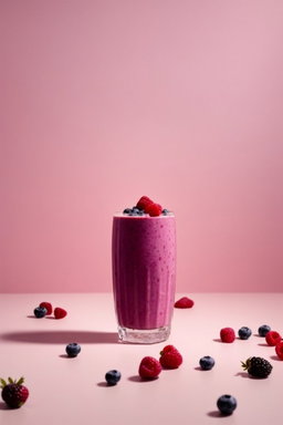 Licuado Frutos rojos