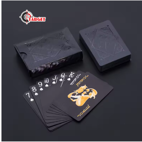 Black Card Pack Waterproof PVC Plastic Card pack_0