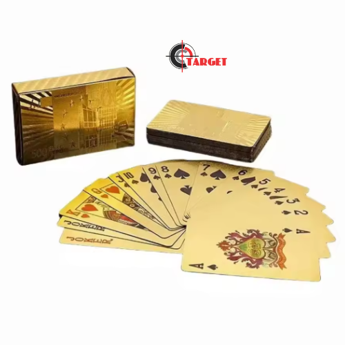 Gold 500EUR Card Pack Waterproof PVC Plastic Card pack