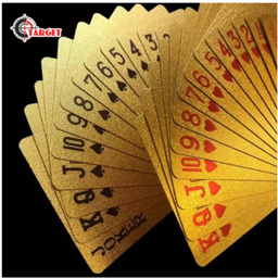 Gold 500EUR Card Pack Waterproof PVC Plastic Card pack