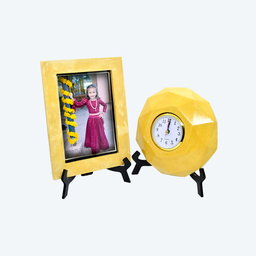 Eco-Friendly Time & Photo Duo