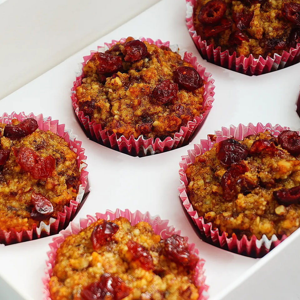 Pecan Cranberry Muffin (Box of 6)