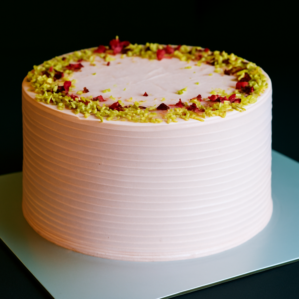 Pistachio Rose Cake