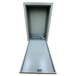 COFFRET INFORMATIQUE 2U VENTILO + MULTIPRISE 530* 400*100 BLANC