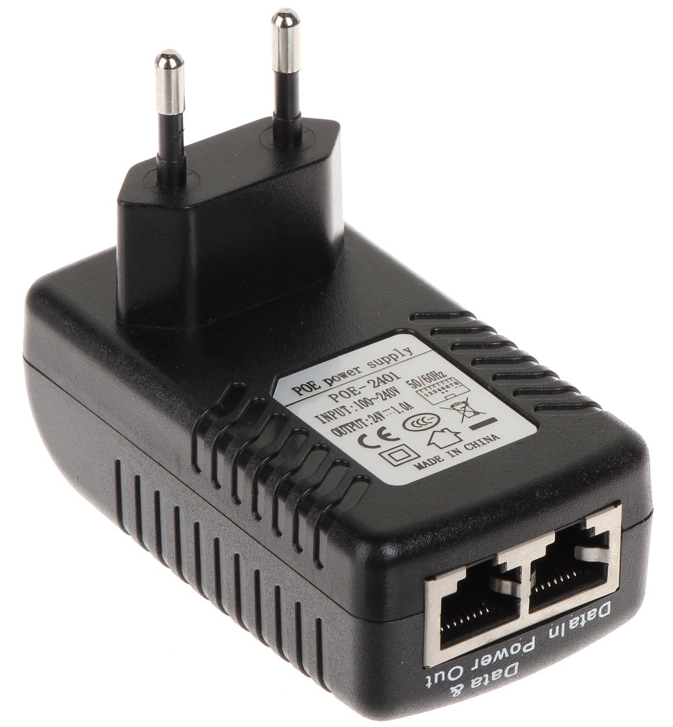 TETE CHARGEUR POE 24V1A 2PIN