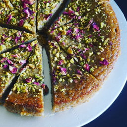 Utsav Bites : Pistachio Almond Cake (Gluten Free)