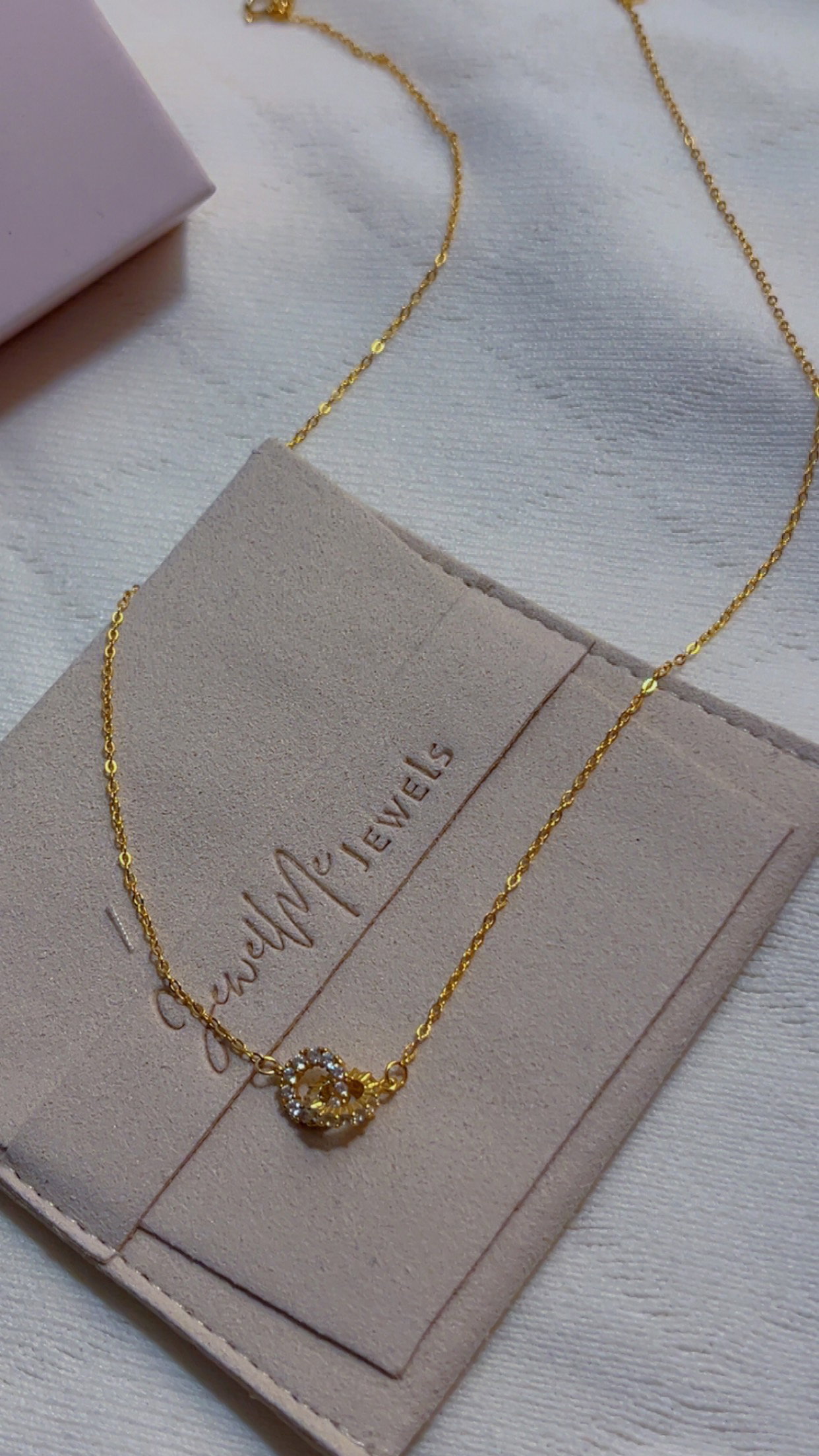Dainty Diamond Double Ring Pendant_1