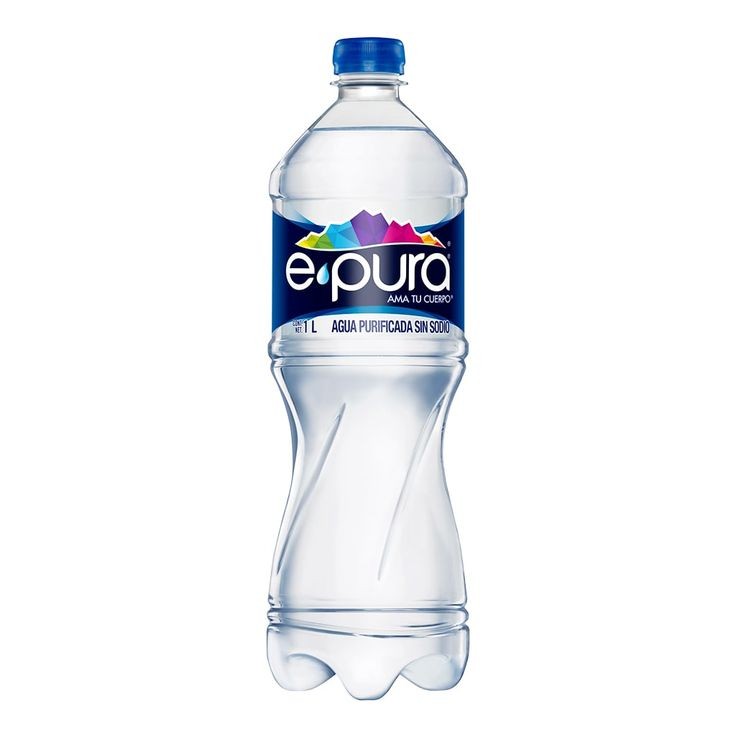 Agua embotellada 1litro 