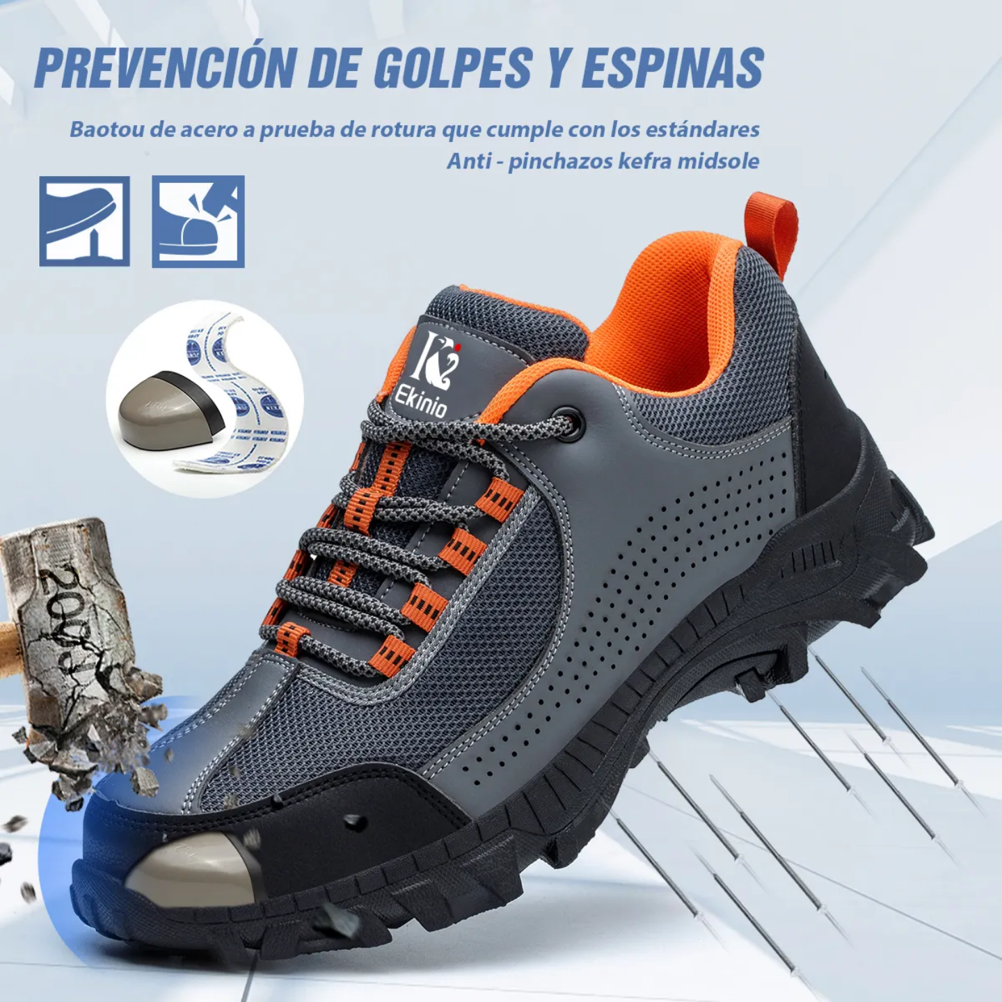 Rutherford Sneaker Safety Shoes with Steel Toe Cap _6
