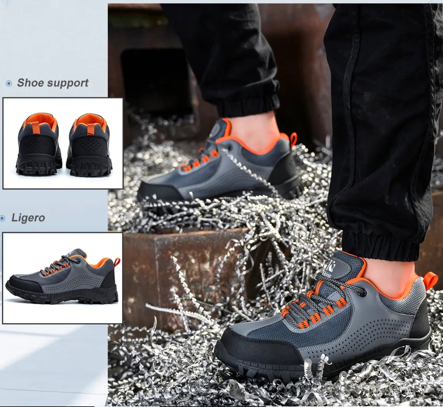 Rutherford Sneaker Safety Shoes with Steel Toe Cap _10