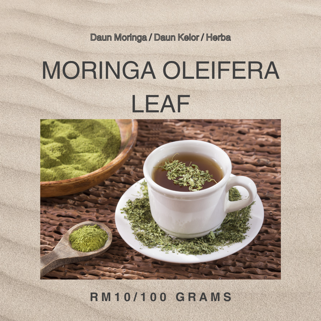 Pokok Kelor Daun Mungga Herba Moringa Oleifera Leaf 100 gram rm10_0