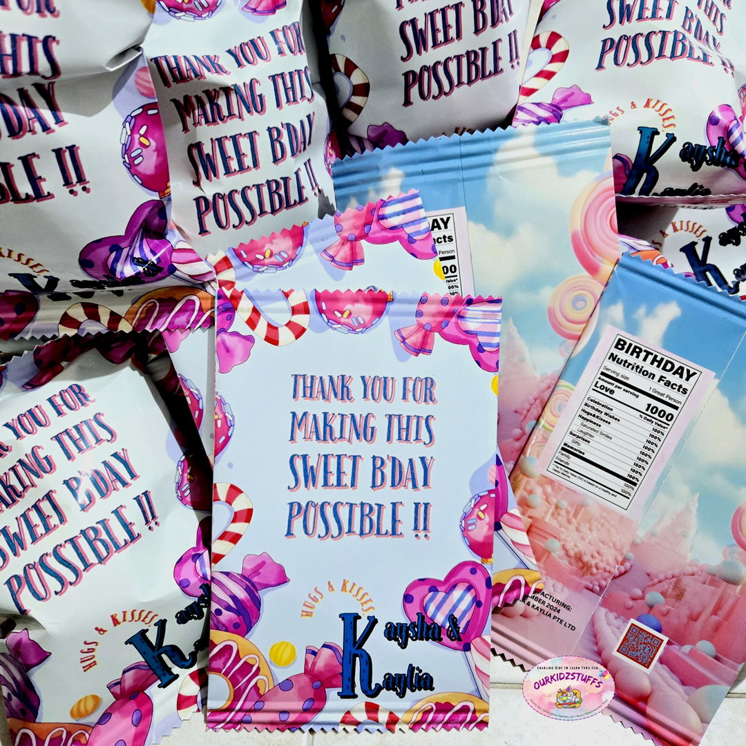 Personalised Chip Bag