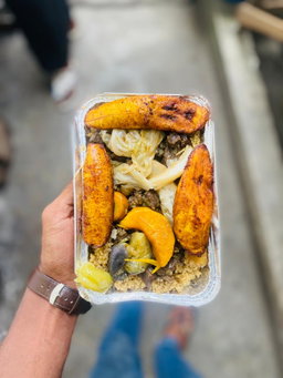 Tchiep poulet + banane