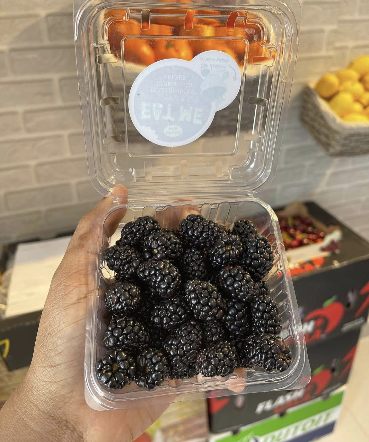 Fresh blackberries X 1 PACK_0