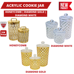 Acrylic Cookie Jar (Balang Kuih)