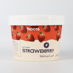 Roots Strawberry Ice Cream 250g