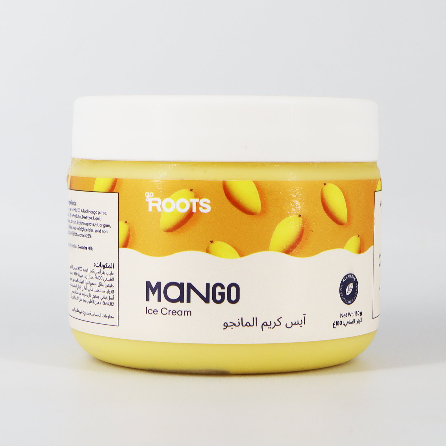 Roots Mango Ice Cream 150g_0