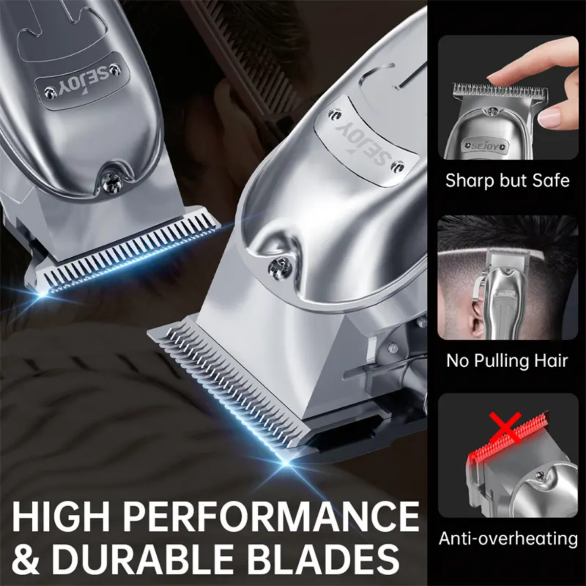 Enchen Tesla Pro Hair Clipper & Trimmer Kit_4