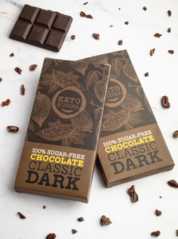 Keto Kusina Classic Dark Sugar-free Chocolate (60g)