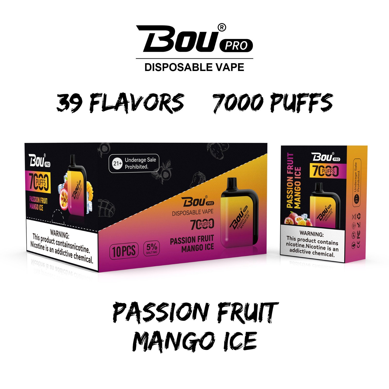 Passion Fruit Mango Ice | 7000 Puffs_1