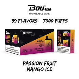 Passion Fruit Mango Ice | 7000 Puffs