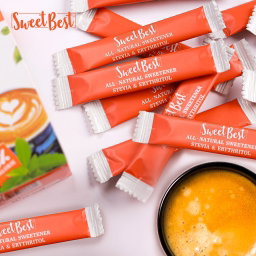 Sweet Best Stevia & Erythritol Natural Sweetener (2g sticks)