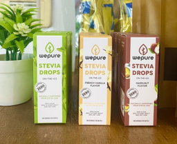 Wepure Stevia Drops On-the-Go (Hazelnut Flavor) 30 mL