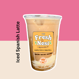 Iced Spanish Latte (22 oz.) BEST SELLER!