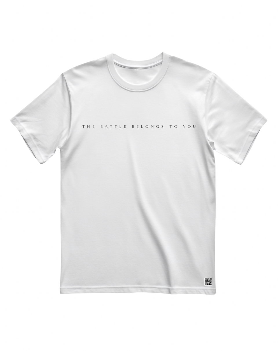 The Battle Belongs to You T-Shirt - 200 GSM_0