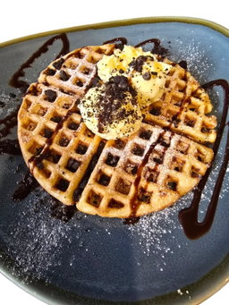 Rustique Croffle/Waffle with Ice Cream