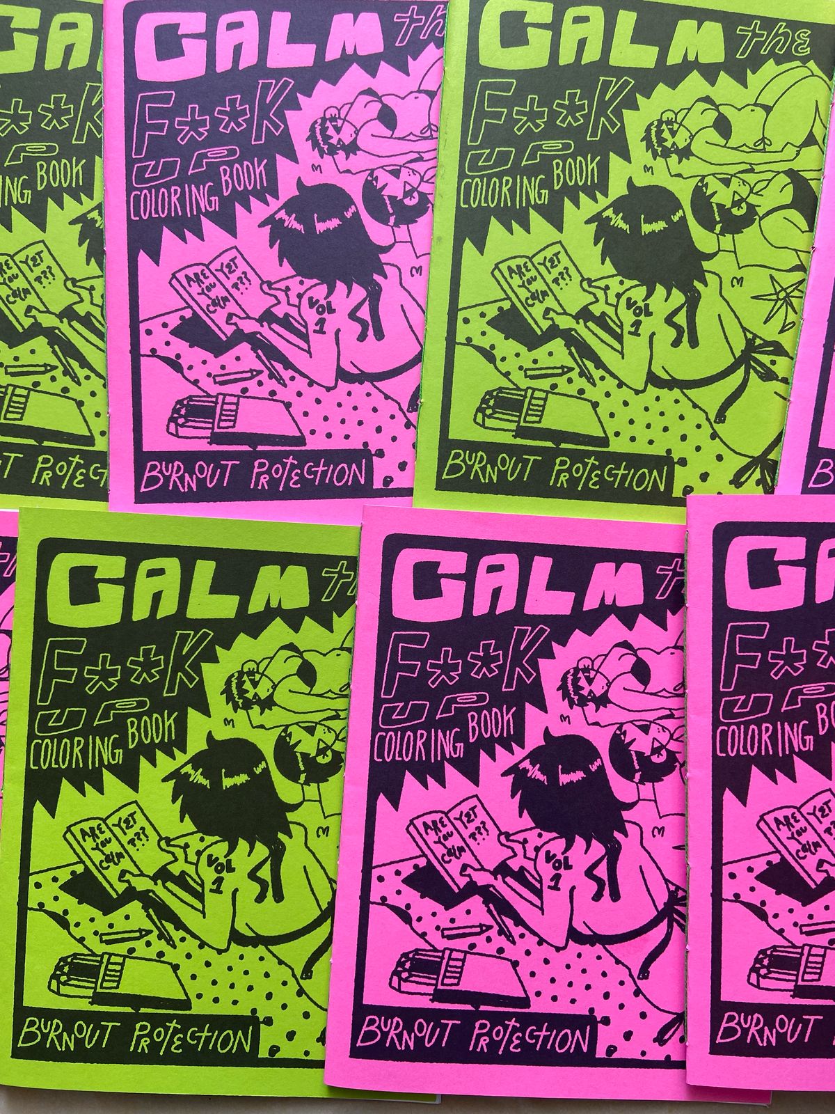 'Calm the F**k up' Colouring Book_2
