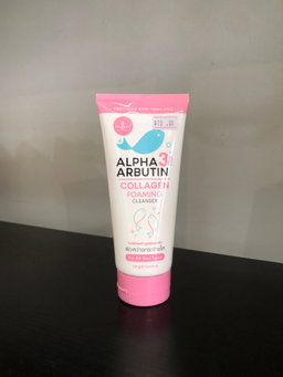 Alpha Arbutin 3plus+ Collagen Foaming Cleanser 