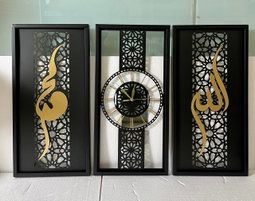 CLOCK WALL DECORATION  AAM01 