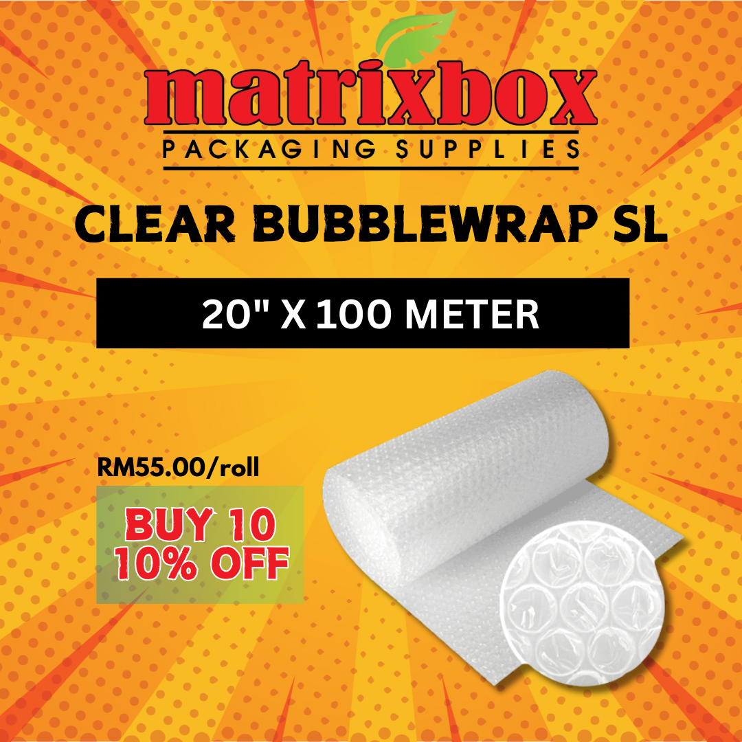 20" Clear Bubblewrap SL_0