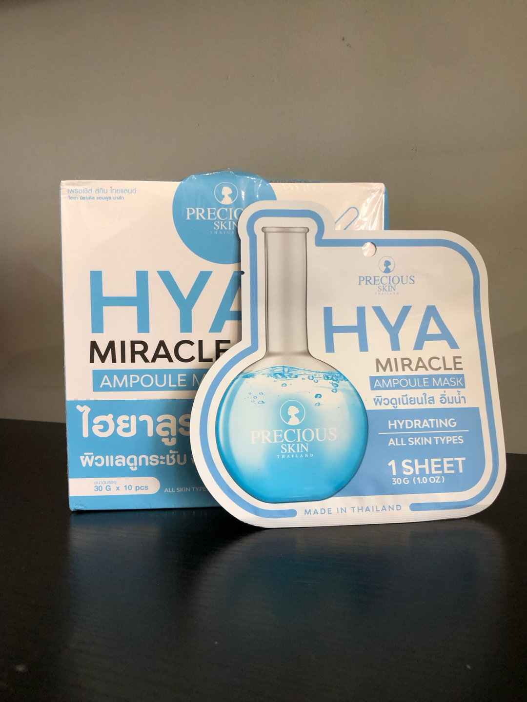 Hya Miracle Ampoule Mask Hydrating