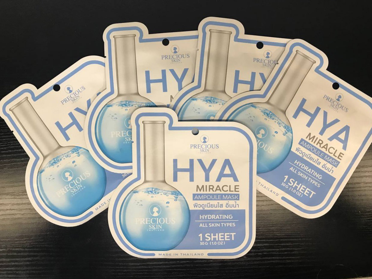 Hya Miracle Ampoule Mask Hydrating _0