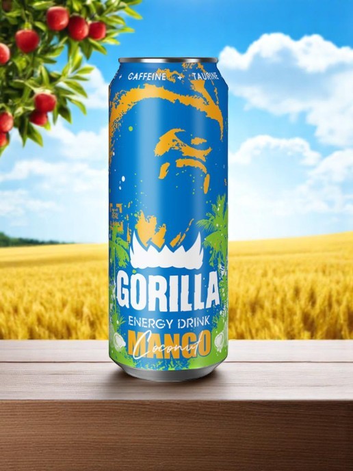 Нушобаи нерудиханда (Напиток энерг) Gorilla манго ж/б 450мл_2