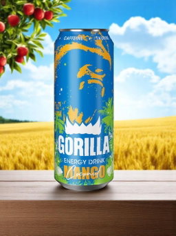 Нушобаи нерудиханда (Напиток энерг) Gorilla манго ж/б 450мл
