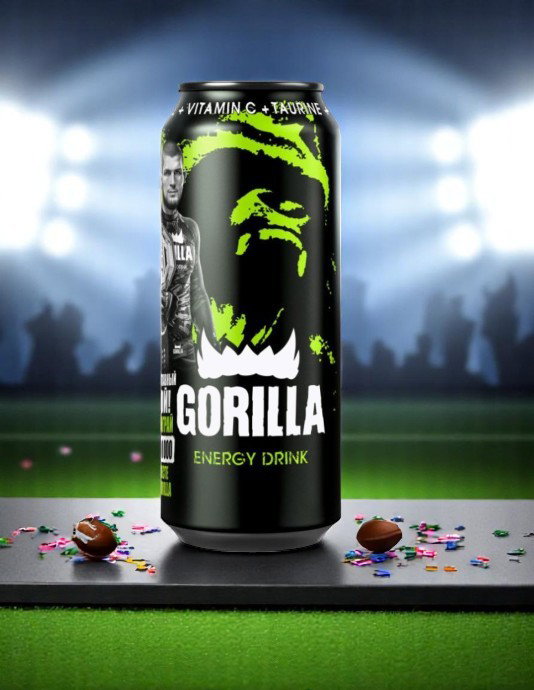 Нушобахои нерудиханда (напиток энерг) Gorilla ж/б 450мл