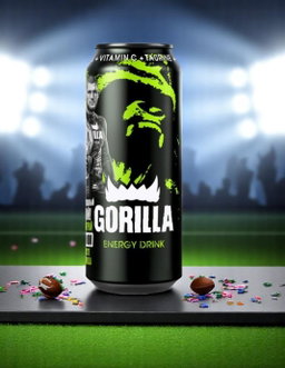 Нушобахои нерудиханда (напиток энерг) Gorilla ж/б 450мл