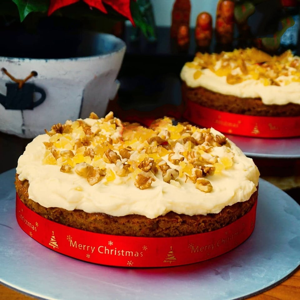 Carrot Walnut Cake