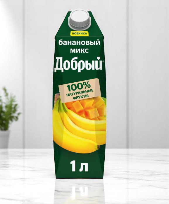 Сок Добрый 1л Банановый микс_1