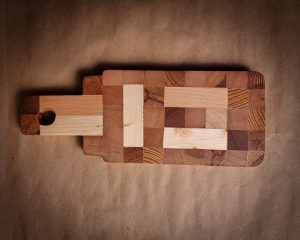 End-Grain | Cutting Board | Moski Wood | 27*16*2.5 cm