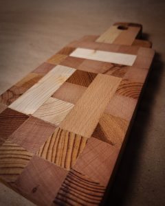 End-Grain | Cutting Board | Moski Wood | 30*12*2.5 cm _0